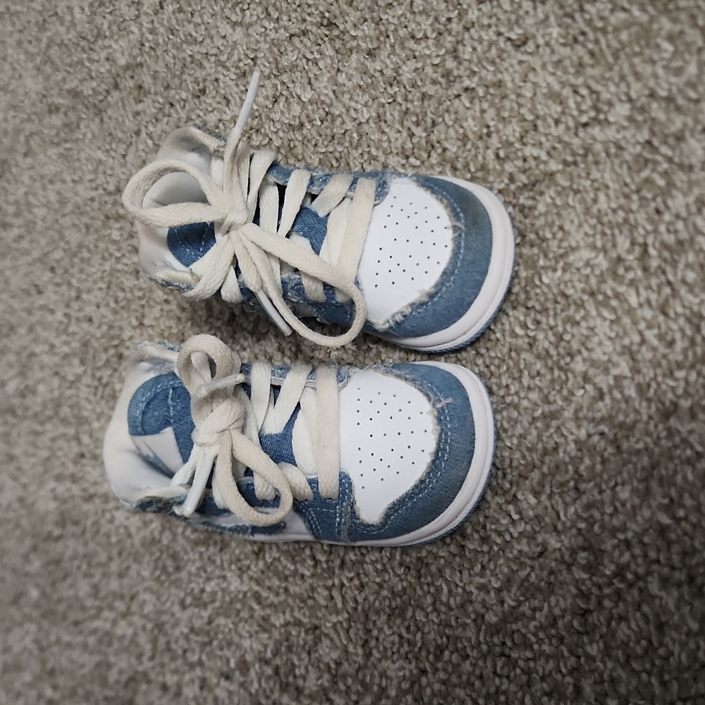 Kids Jordan 1 High Denim Sz 3C